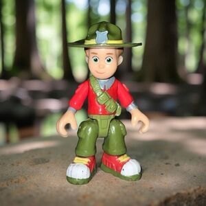 PBS Kids Sprout TV Retired Ranger Rob Articulating Action Figure B17 VHTF RARE